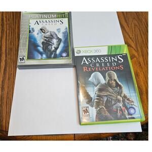 XBOX 360 Games 2, Assassin's Creed Master Art of the Kill Revelations CIB Mature